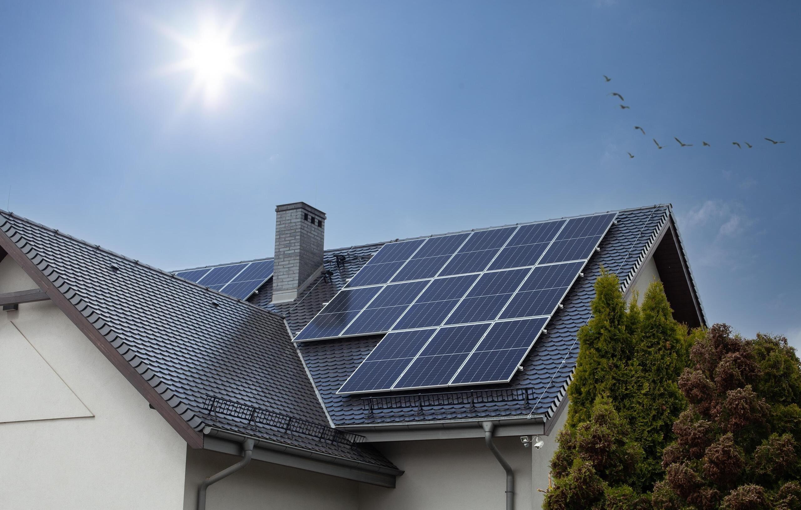fotovoltaické elektrárně